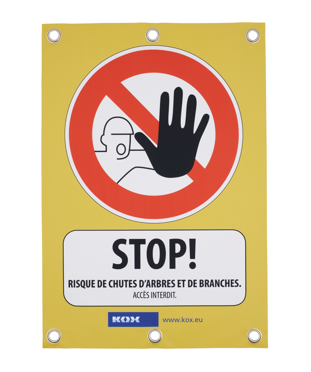 KOX Bche de signalisation/barrage, pour les branches qui tombent, XX9734-FR